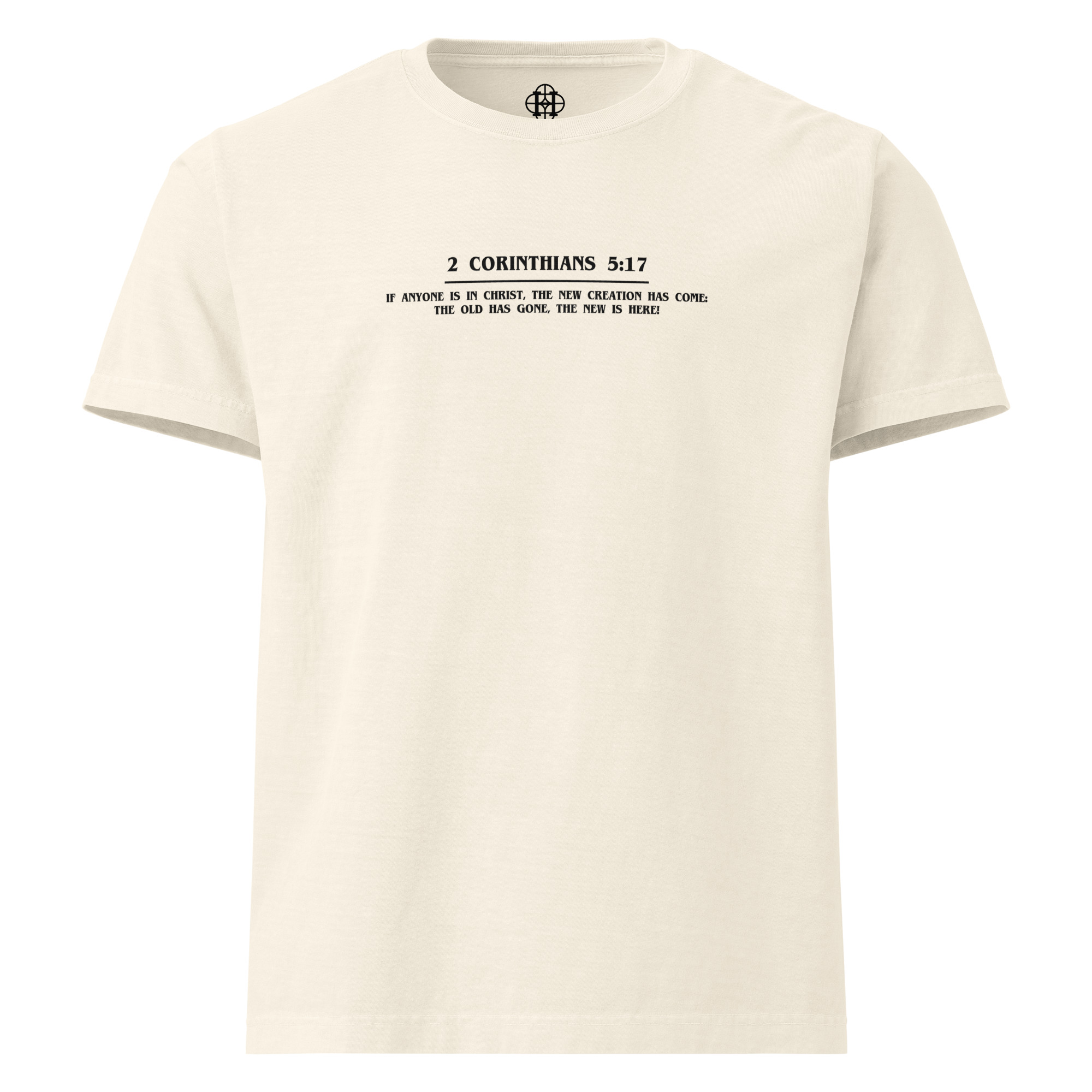 oversized tee – made new in hope (unisex christian streetwear)