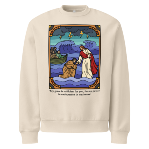 grace in the storm – crewneck
