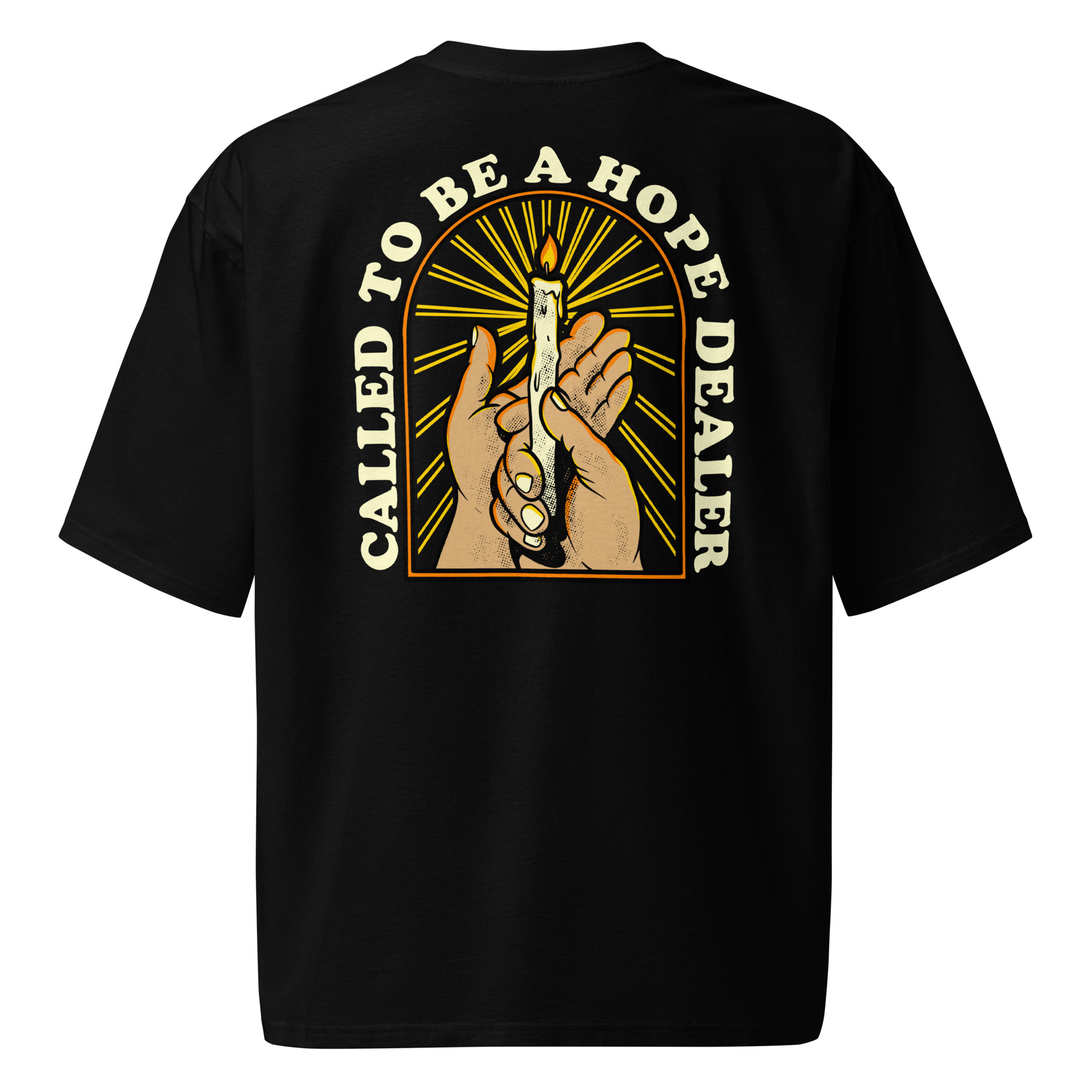 called to be a hope dealer – oversized streetwear tee
