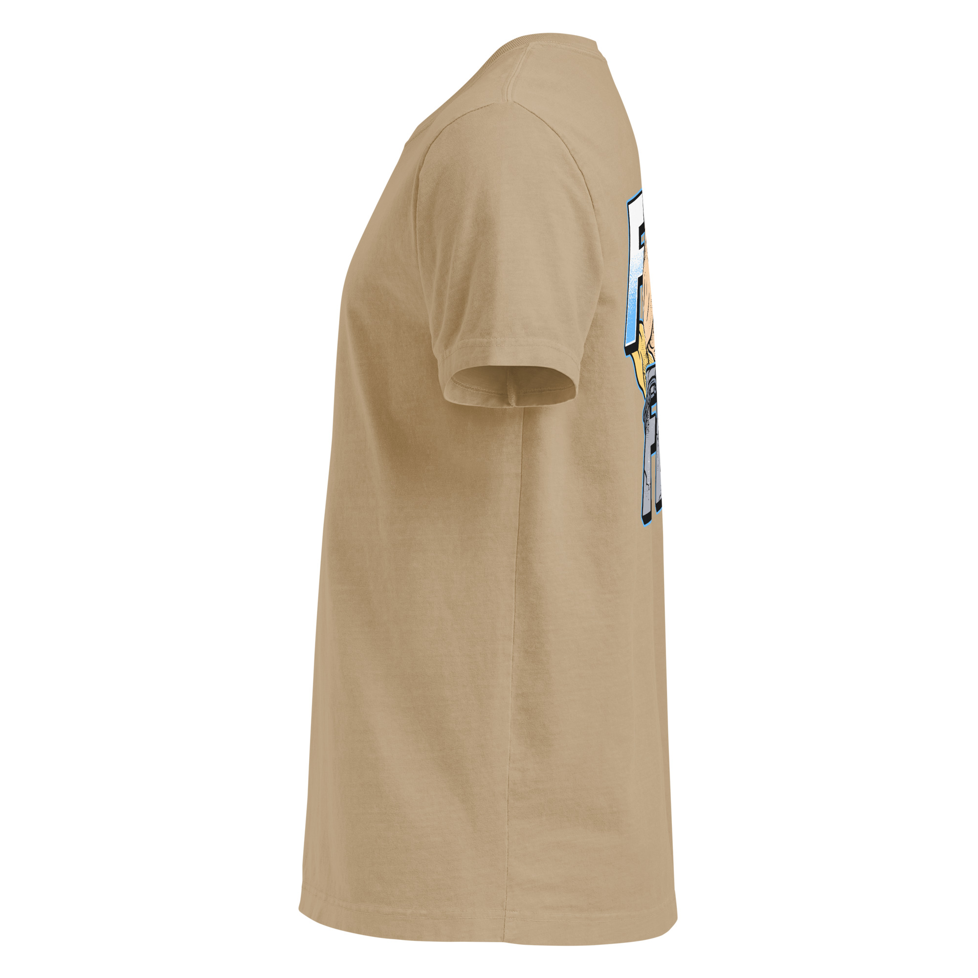 faith over fear – oversized christian tee