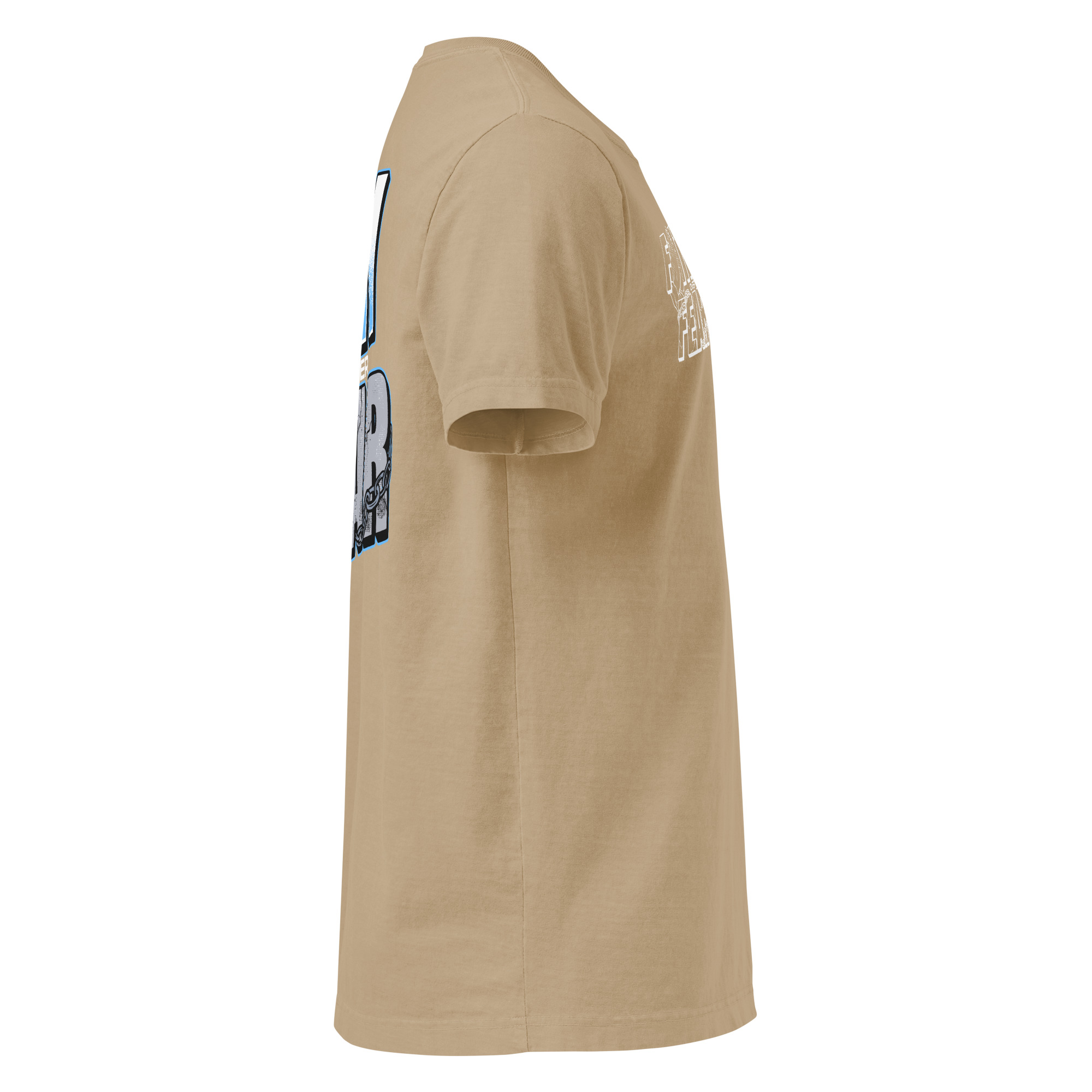 faith over fear – oversized christian tee